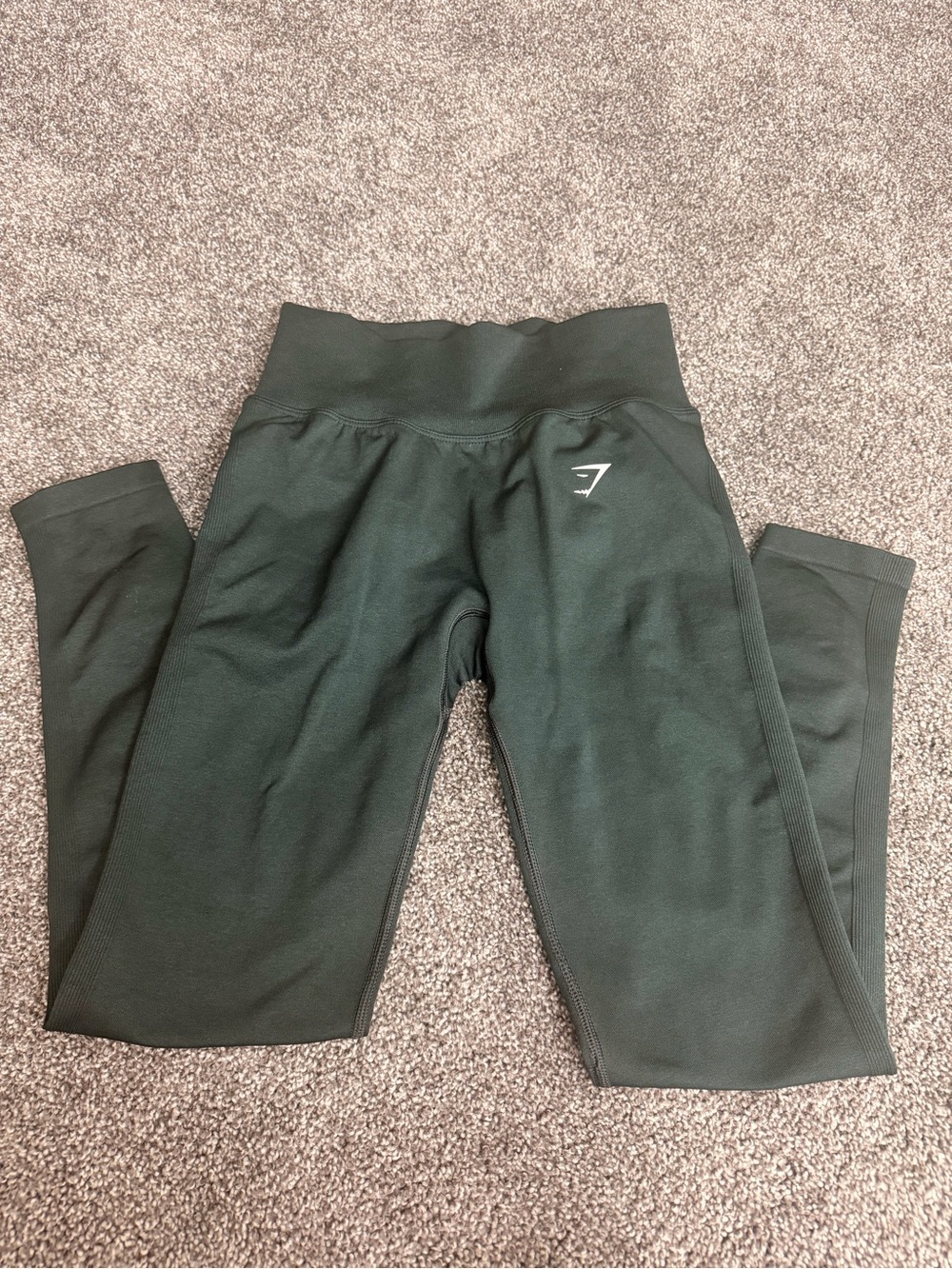 Gymshark Forest Green High-Waist Training Leggings
